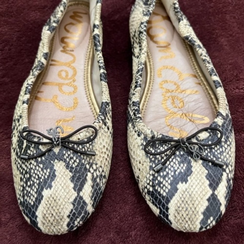 Sam Edelman Felicia Snake Skin Print 8.5